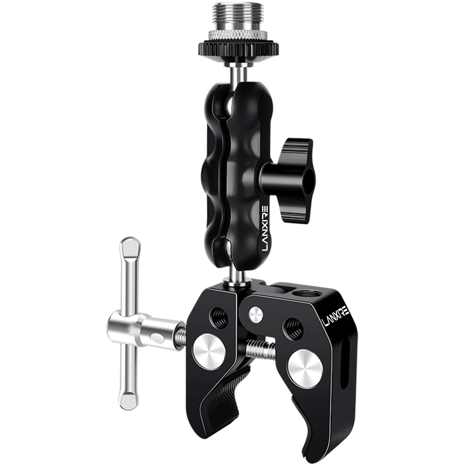 Amazon.com: Lanxire Mic Mount Microphone Clamp with Ball Head